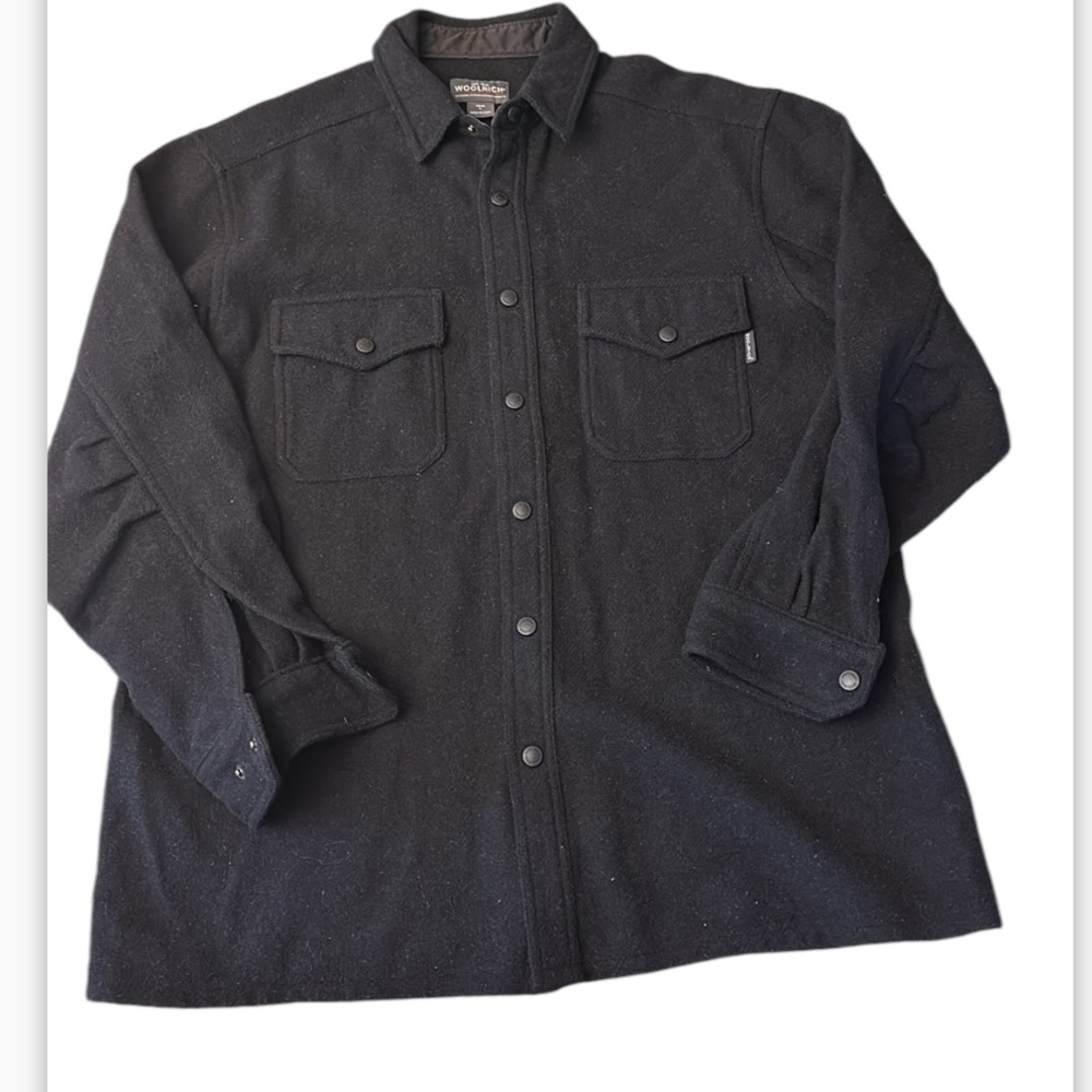 WOOLRICH  710 wool blend overshirt